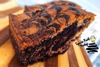 Yumuşacık Ebruli Kek (Nişastalı)