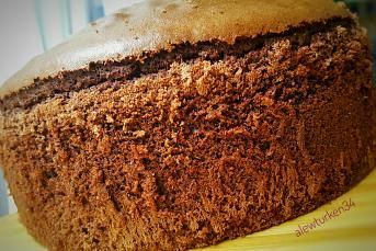 Kabaran Ve Sönmeyen Pofuduk Kakaolu Pandispanya (Ovaleksli)