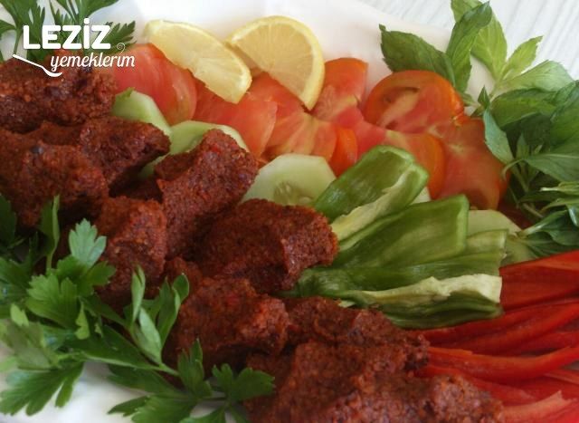 Etsiz Çiğ Köfte Yapılışı