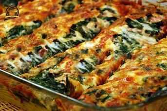 Beşamel Soslu Ispanak Graten