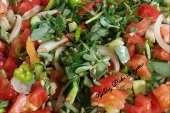 Pirpirim (Semiz Otu) Salatası