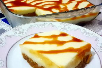 Karamelize Şerbetli Az Malzemeli Etimek Tatlısı