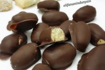 Çikolata Kaplı Un Kurabiyesi