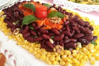 Meksika Fasulyeli Salata