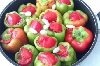 Zeytinyağlı Biber Dolma