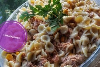 Kremalı Ton Balıklı Makarna