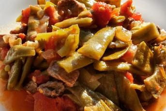 Etli Taze Fasulye Kavurması