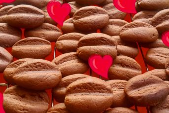 Mis Gibi Kahve Kokan Kahve Çekirdeği Kurabiyesi