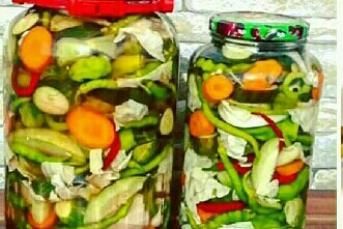 Kaynar Suyla Kışlık Turşu Tarifi