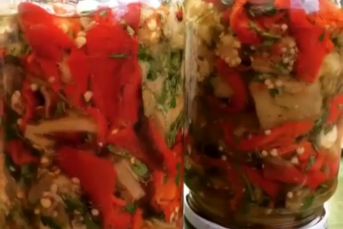 Patlıcan Biber Ekşileme (Konserve)