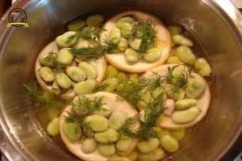 İç Baklalı Zeytinyağlı Enginar