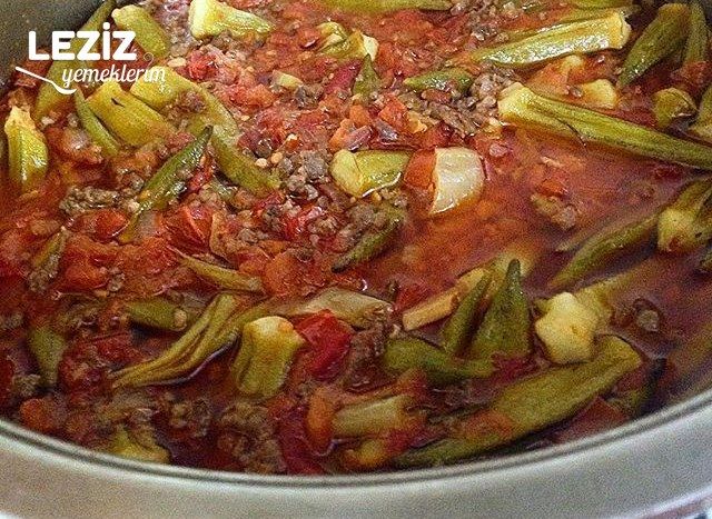 Kıymalı Bamya