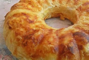 Kek Kalıbında Börek Yapımı