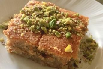 Antep Fıstıklı Şam Tatlısı