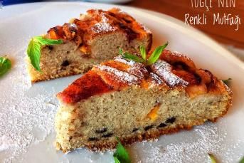 Şeftalili Tarçınlı Pamuk Kek