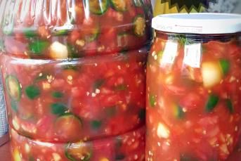 Jalapeno Biberli Domatesli Sos Turşu