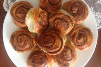 Ev Yapımı Haşhaşlı Rulo Çörek