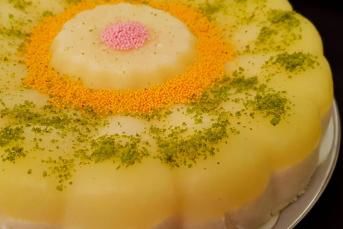 Limonatalı İki Renk Muhallebi