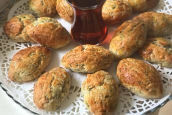 Dereotlu Peynirli Poğaça Tarifi