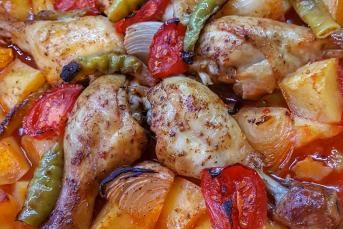 Fırında Tavuk Baget