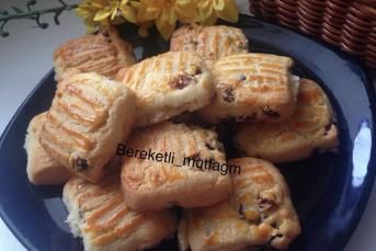 Üzümlü Pastane Kurabiyesi