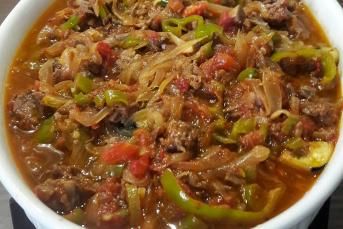 Etli Patlıcan Yemeği