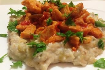 Tavuklu Hünkar Beğendi