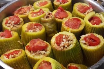 Kabak Dolması Yapılışı