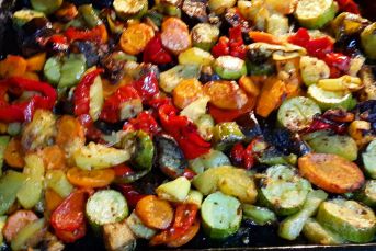 Fırında Pratik Hafif Leziz Karışık Kızartma