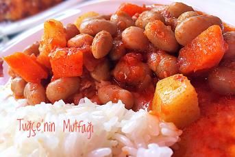 Zeytinyağlı Barbunya Tarifi