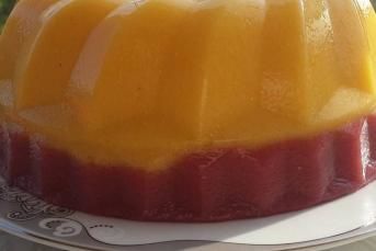 İki Renkli İrmikli Tatlı