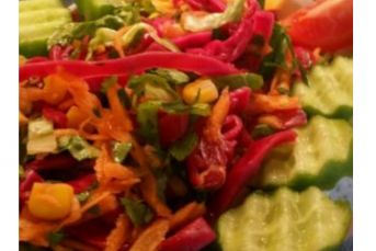 Mor Lahana Salatası Yapımı