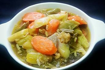 Zeytinyağlı Portakallı Pırasa