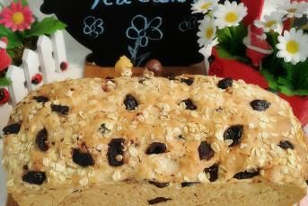 Zeytinli Yulaflı Foccacia Ekmeği