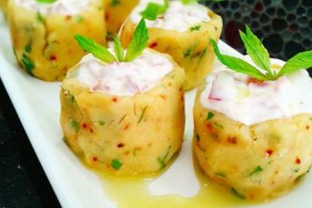 Köz Biberli Patates Çanakları