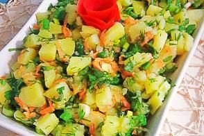 Patates Salatası Tarifi Patates Salatası Nasıl Yapılır