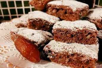 Hurmalı Ve Cevizli Kakaolu Kurabiye (Çok Nefis)