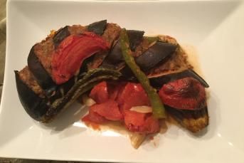 Köfteli Beli Kırık Patlıcan Kebabı