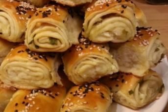 Peynirli Yumuşak Rulo Poğaça