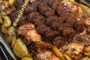 Tavuk Köfte Fırında