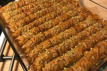 Çıtır Çıtır Fıstıklı Burma Baklava