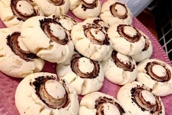 Pastane Tadında Mantar Kurabiye