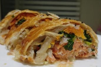 Milföy Hamurunda Füme Somon