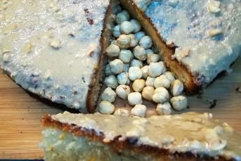 Fındıklı Tahin Mantolu Kek