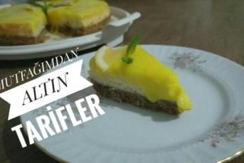 Limonlu Cheesecake Yapımı