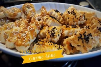 Pastane Usulü Tuzlu Kurabiye