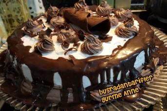 Muzlu Çikolatalı Yaş Pasta