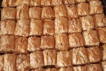 Kolay Büzme Baklava (Gazete Baklavası)