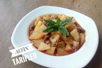 Kıymalı Patates Yemeği