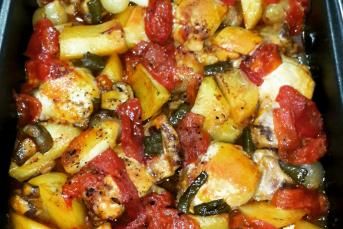 Fırında Tavuk İncik